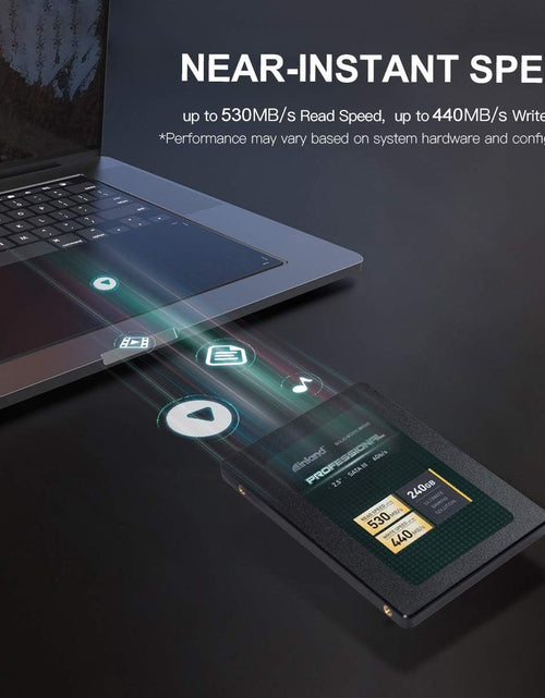 Load image into Gallery viewer, Professional 240GB SSD 3D NAND SATA III 6Gb/S 2.5" 7Mm Internal Solid State Drive (240G)
